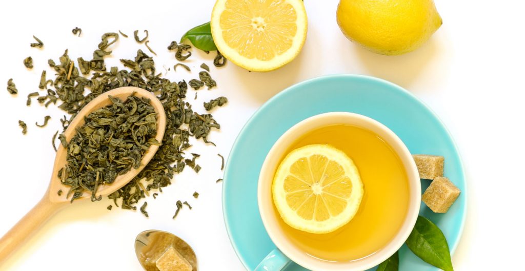 اسکراب چای سبز و عسل