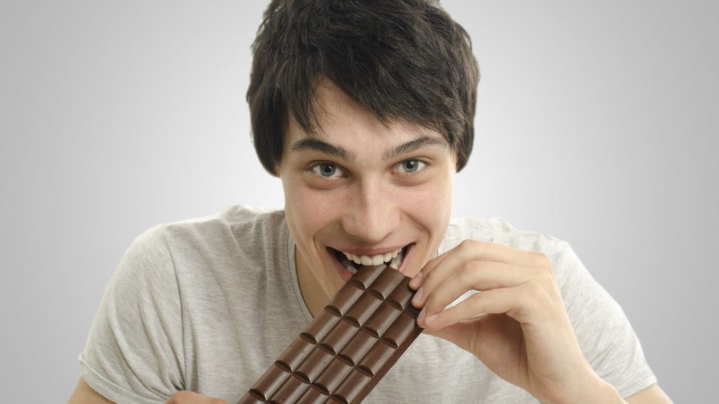 تقویت اسپرم با مصرف شکلات