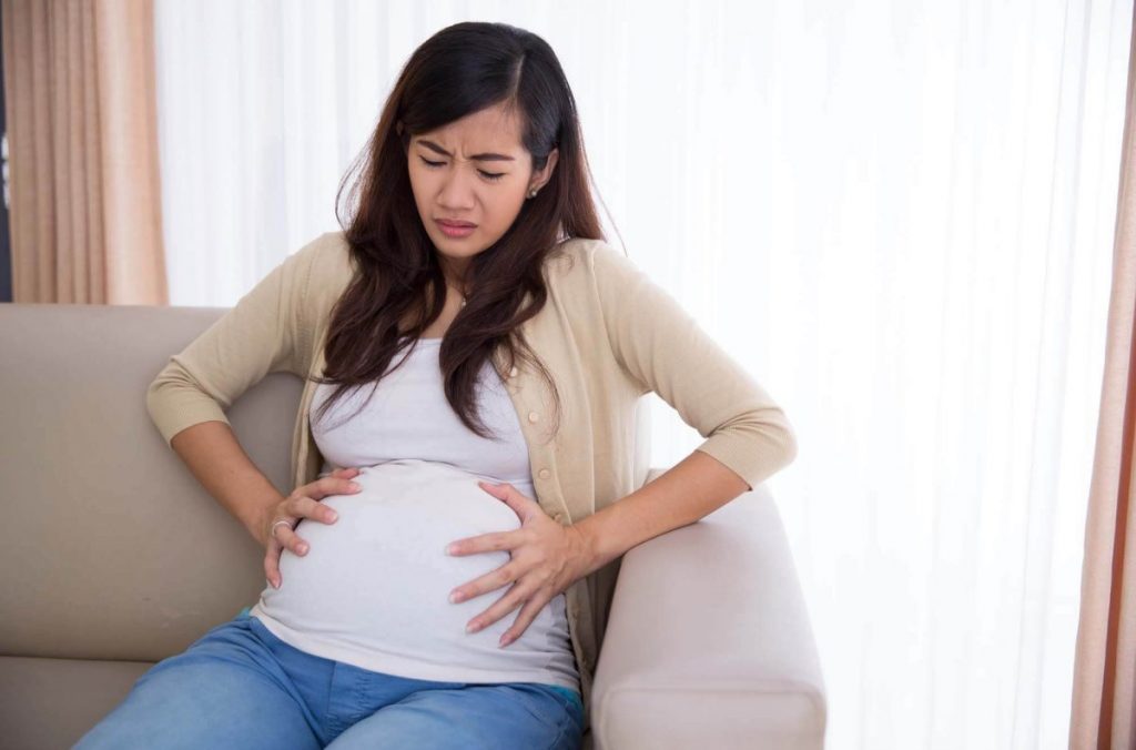علت درد شکم در دوران بارداری